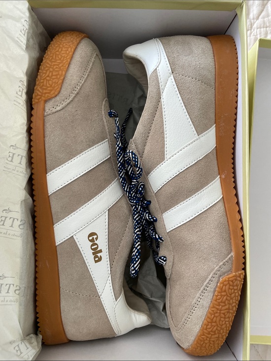 Gola Shoes - Gola Elan Suede Sneakers - Free People